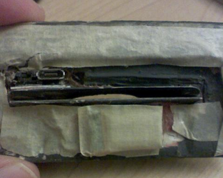 Illustration for article titled A Man Finds an Actual Card Skimmer in the Wild, in the Flesh